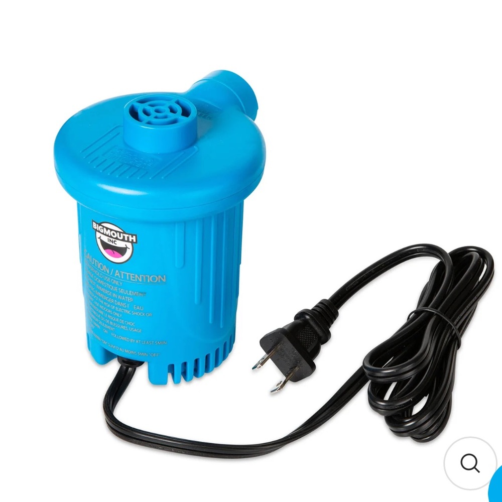 Big Mouth Pool Float & Snow Tube Air Pump